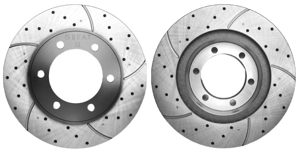Диски Gerat передние DSKF044W