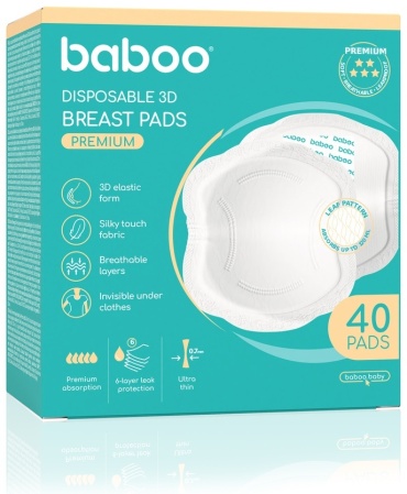 Baboo for mums одноразовые 40 шт