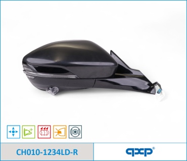 Зеркало в сборе QXP CH0101234LDR правое для Changan Uni-K 2020-2025