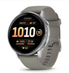 Смарт-часы Garmin Venu 4 45 мм серебристый-серый