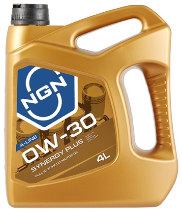 Синтетическое NGN 0W-30 SYNERGY PLUS A-LINE SN/CF 0W-30 4 л