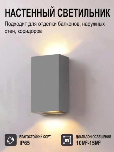 Бра настенный LED, мультиколор