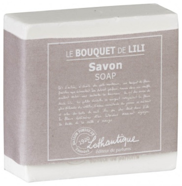 Кусковое мыло туалетное Lothantique Le bouquet de lili 100 г