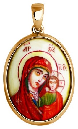 Икона Diamant 93-130-02079-1 вес 2.48 г серебро, без вставок