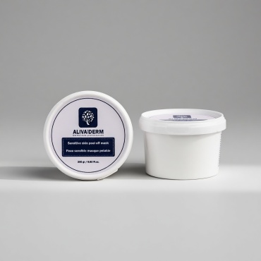 Маска для лица ALIVA DERM альгинатная Sensitive Skin 250 г