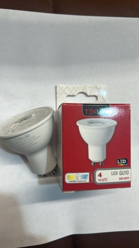 Лампочка 4W GU10, светодиодная, естественный белый