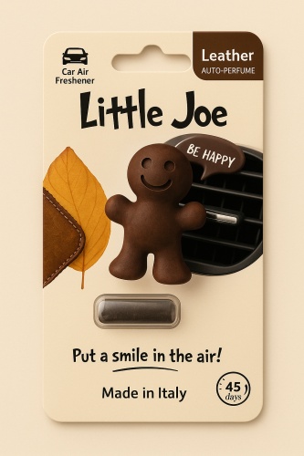 Little Joe ароматизатор пластиковый ET0505 Little Joe Leather – Brown