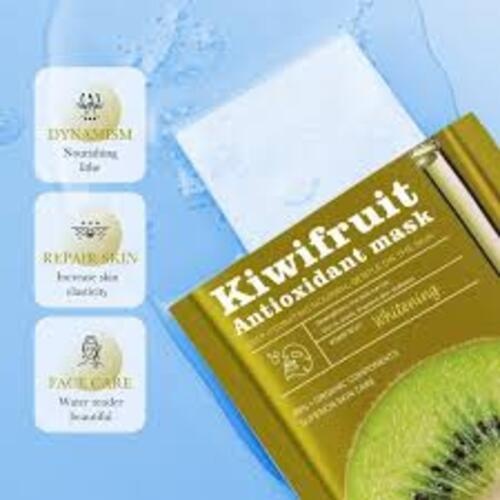 Маска для лица SADOER тканевая Kiwi Fruit Antioxidant&Yellowing facial mask 1 шт, фото 3