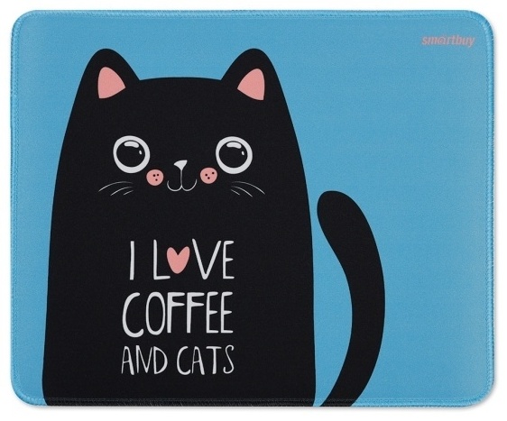 Коврик для мыши Smartbuy Cat 280x230x3 мм рисунок