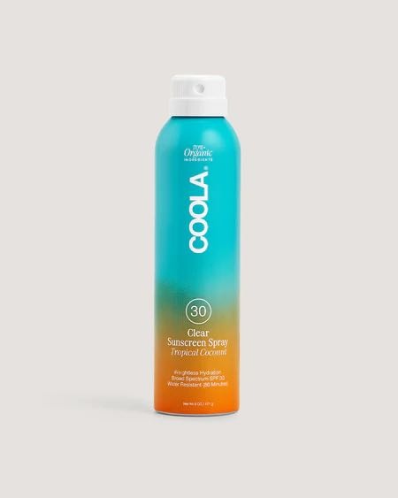 CoolA Clear Sunscreen Spray SPF 30 Tropical Coconut спрей солнцезащитный для тела 177 мл