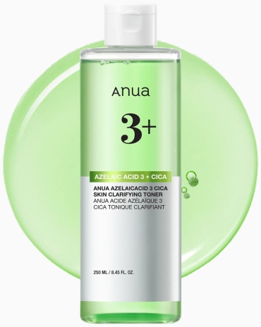 Anua тонер Azelaic Acid 3 Cica Skin Clarifying Toner 250 мл
