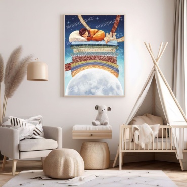 Mode Bild постер Қиял әлемі 65x90 см