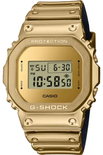 Кварцевые CASIO GM-5600YMG-9ER нержавеющая сталь