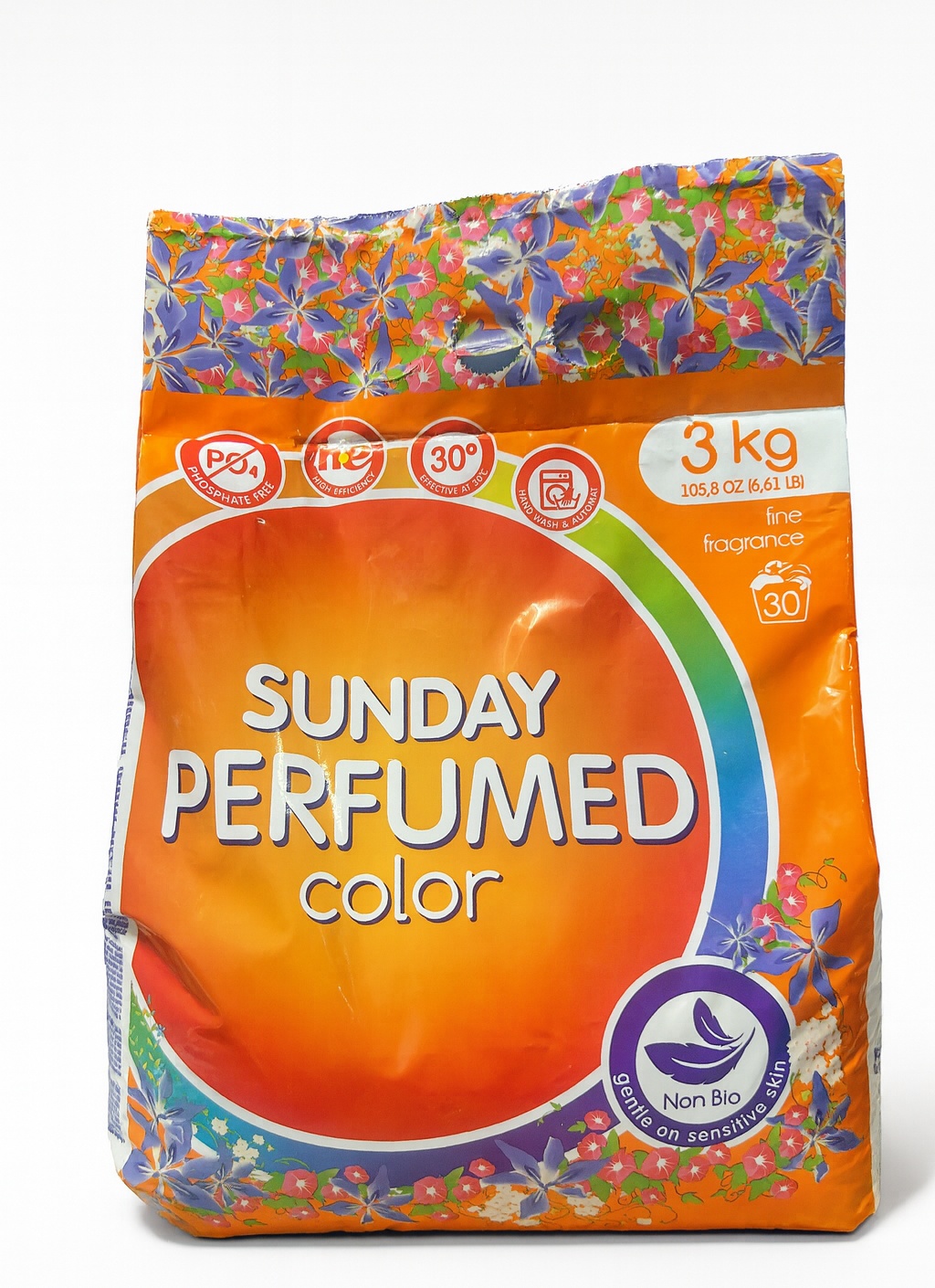 SUNDAY для цветных тканей Perfumed Color 3 кг