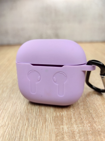Чехол для Apple AirPods 4 фиолетовый