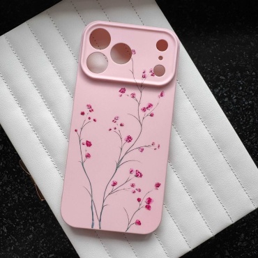 Чехол для Apple iPhone 17 Pro розовый