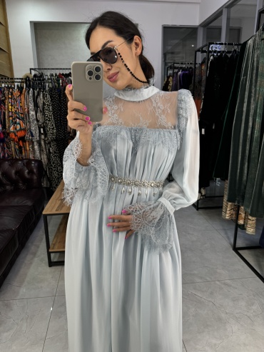 Вечернее платье Fashion голубой