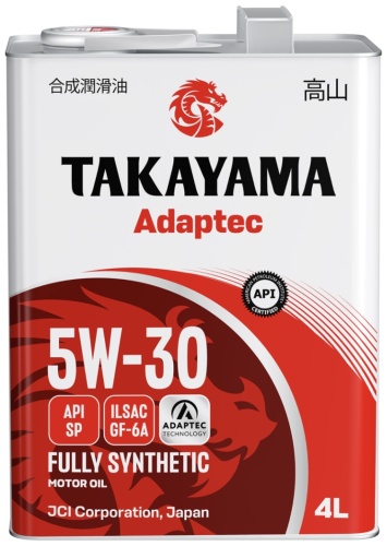 Синтетическое Takayama GF-6A 5W-30 4 л