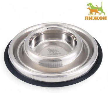 Миска Пижон 530093834 200 мл серебристый