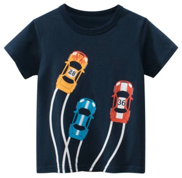 Футболка Little Angels Auto 3 pc черный, мультиколор