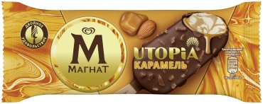 Мороженое Магнат Utopia карамель 69.6 г