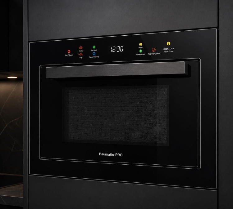 Микроволновая печь Baumatic-PRO MEG55T-GT1 черный Baumatic-PRO купить в Казахстане