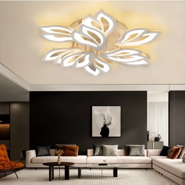 Люстра потолочная LED, кол-во ламп: 9 шт