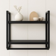 Полка PLK-01, 54х20x45 см, черный