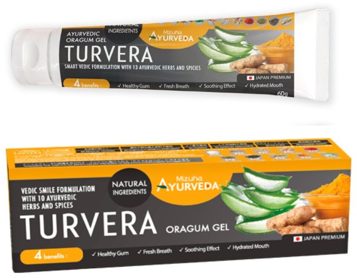 Turvera зубная паста/гель для десен Mizuha Premium