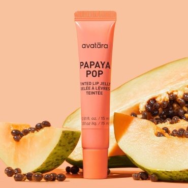 Avatara Papaya Pop Tinted Lip Jelly масло-бальзам для губ Papaya Pop — Tinted Lip Jelly
