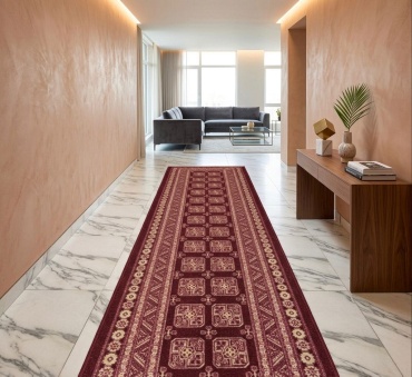 Ковровая дорожка Vitebsk carpets короткий ворс, хлопок, полипропилен, 80 см x 6 м