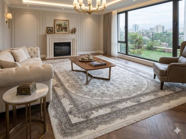 Ковер Yusuf carpets 200x400 см, короткий ворс, Турция
