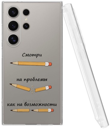 Чехол Mcover для Samsung Galaxy S24 Ultra рисунок