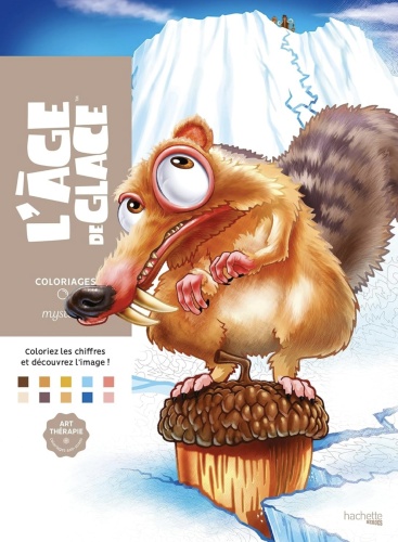 Hachette Heroes Coloriages mystères - Lage de glace