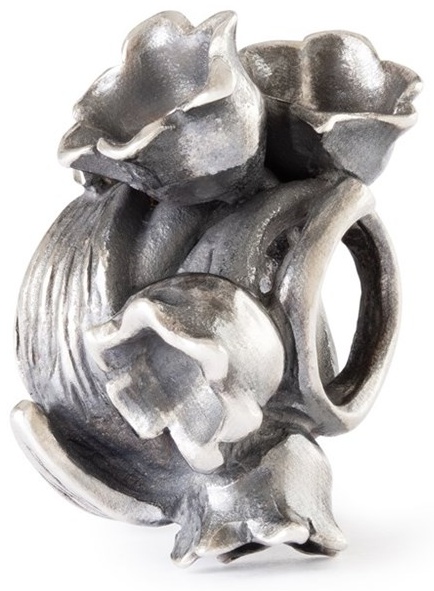 Шарм Trollbeads TAGBE-10295 вес 1.64 г серебро, без вставок