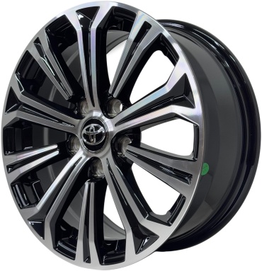 Yixing 5845WW 6.5x16/5x114.3 D60.1 ET40 4 диска черный, хром