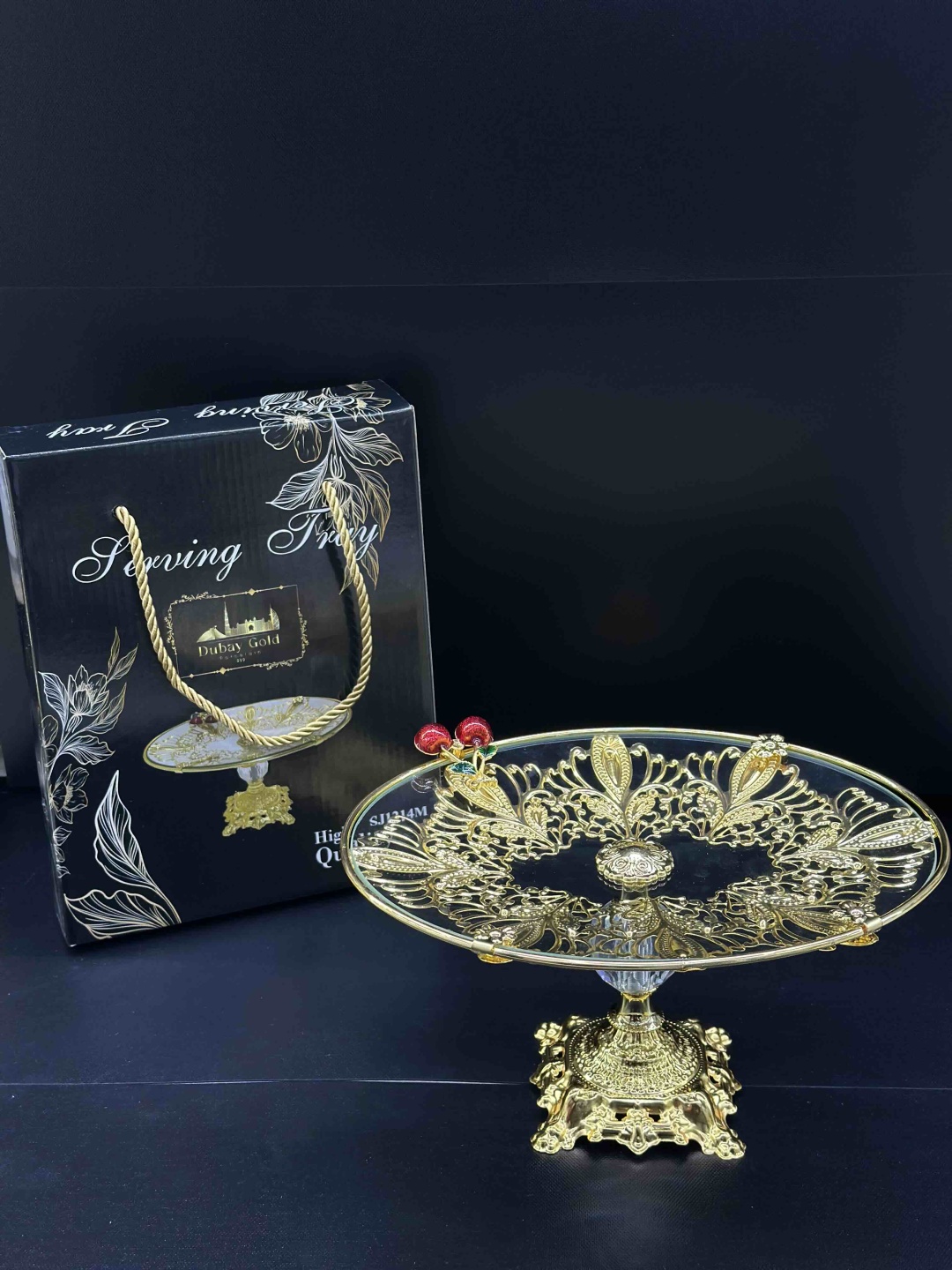 Dubay gold тортница dubay 1214M овальная 1 шт