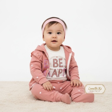 Комплект Aylinka baby темно-розовый