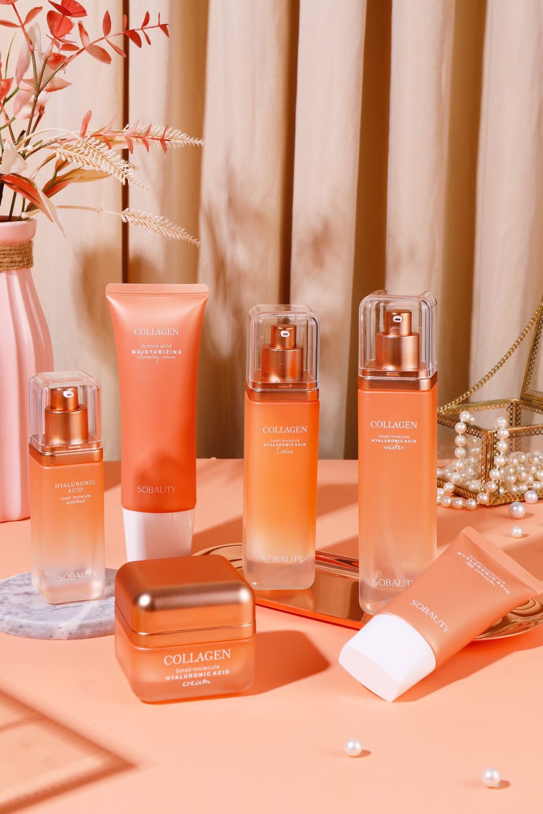 Sobauty Collagen набор по уходу за лицом для женщин