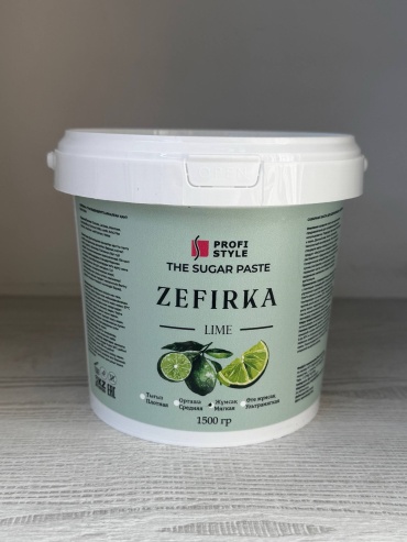 Profi Style Zefirka Lime паста, мягкая 1500 г