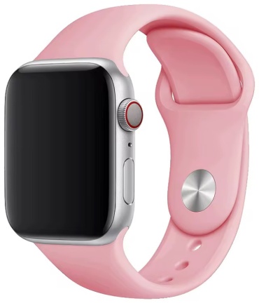 Ремешок для Apple Watch Series 5, Watch Series 6, Watch Series 7, Watch Series 8, Watch Series 10, Watch Series 9 розовый