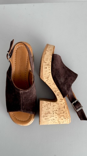 Сабо Истерика shoes темно-коричневый