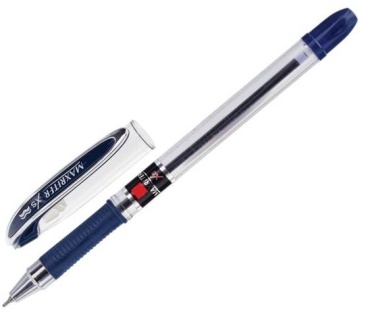 Ручка шариковая MAXRITER Maxriter 1 шт, 0.7 мм, цвет чернил синий