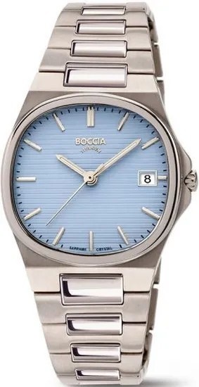 Кварцевые Boccia Titanium 3348-03C титан