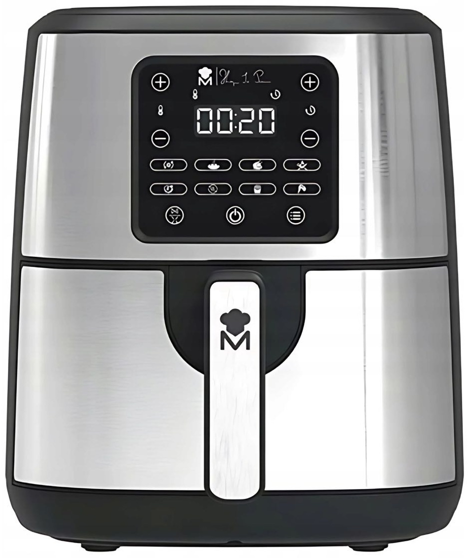 Аэрогриль MasterPRO BGMP-9321-PL-KO черно-серебристый