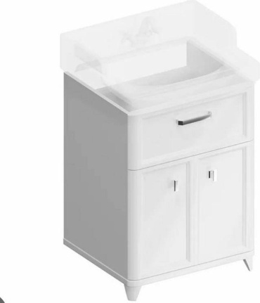Тумба без раковины KERAMA MARAZZI POMPEI 60, 60x84x48 см, белый