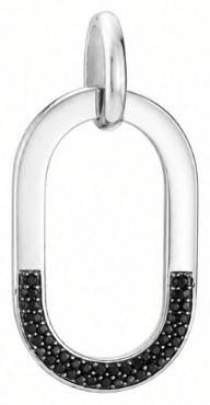 Подвеска ZGOLD 1025П(Ф2).Rh вес 2 г серебро, фианит