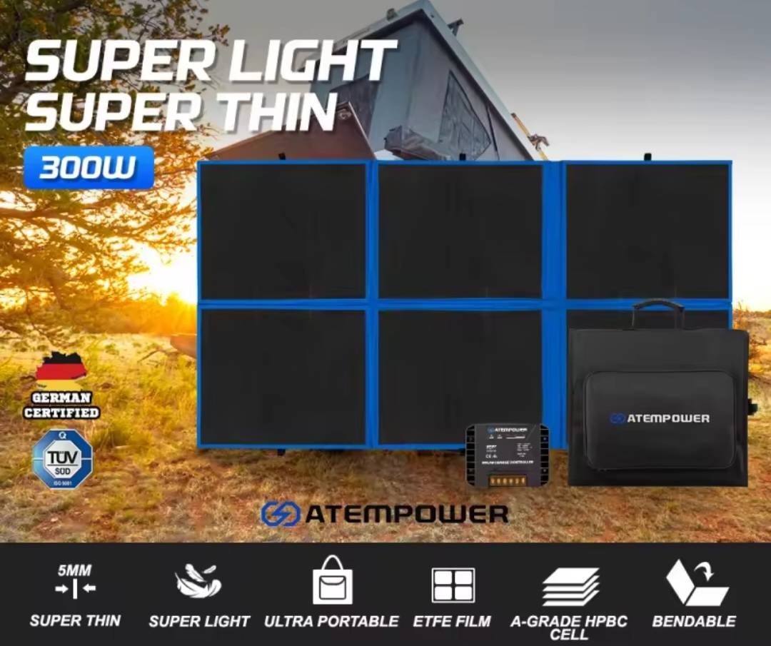 Солнечная панель ATEM POWER AP300MS-B 300 Вт 300 Вт 6 шт