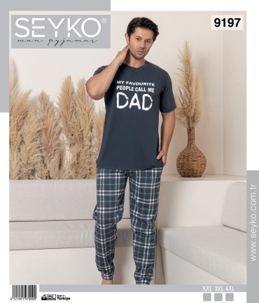 Пижама Seyko серый