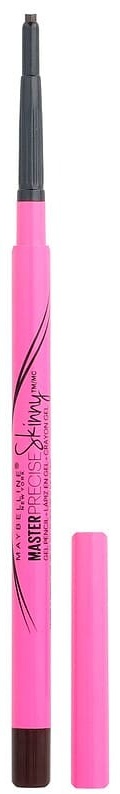 Maybelline New York Master Precise Skinny, автоматическая подводка для глаз, оттенок 220 Sharp Brown, 100 мг карандаш коричневый 220 Sharp Brown